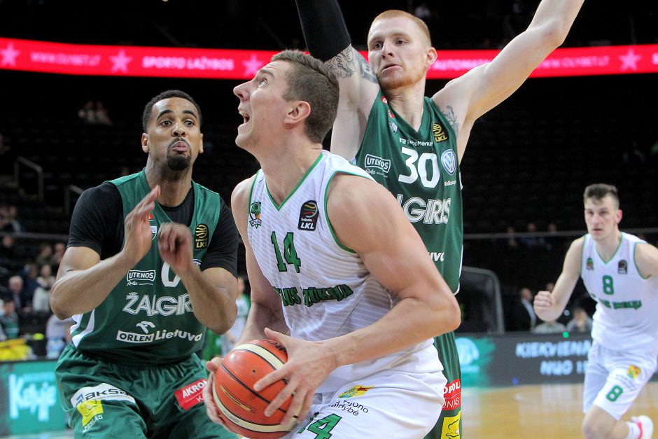 „Žalgiris“ LKL ketvirtfinalio seriją pradėjo pergale