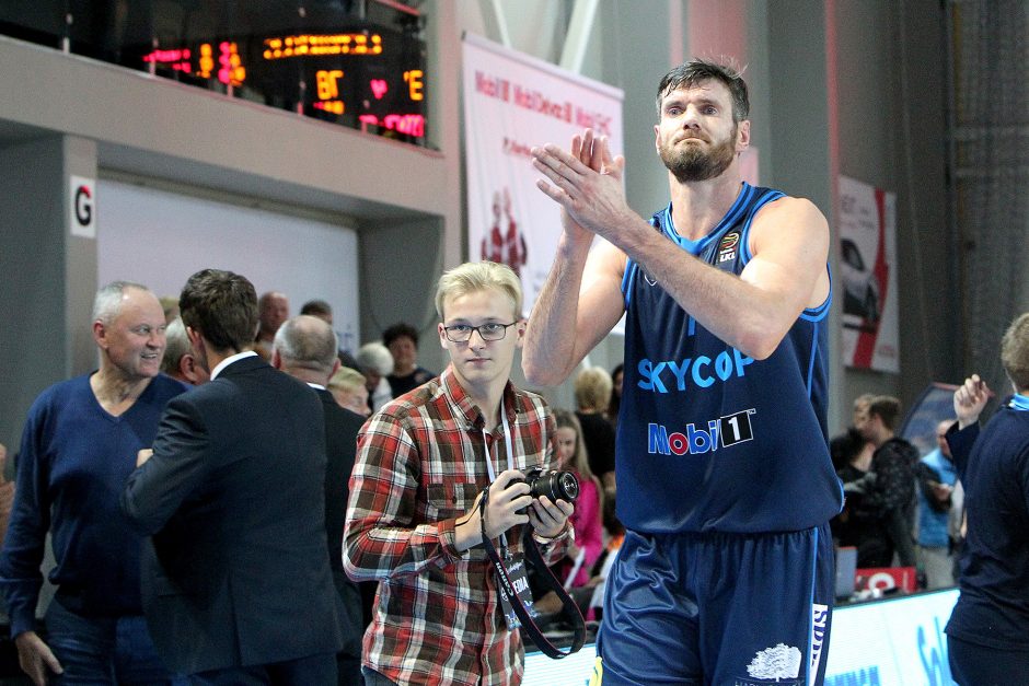 LKL: „Skycop“ – „Lietkabelis“ 93:78