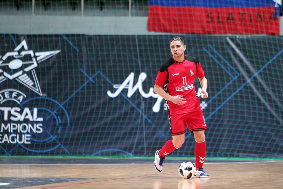 Futsalas. „Vytis“ – „KMN Dobovec“ 1:2