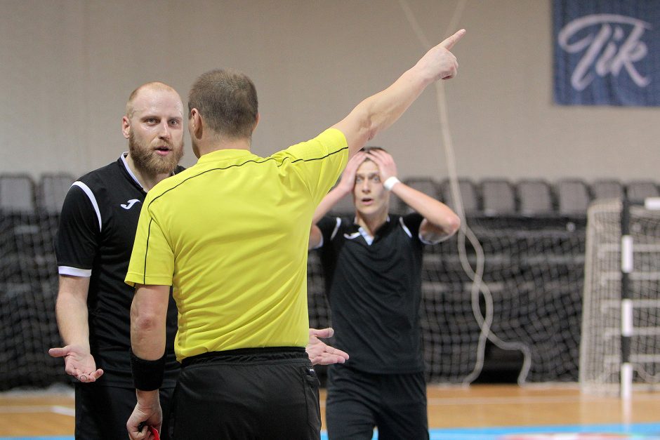 Futsalo A lyga: „Vytis“ – „Turbotransfers“ 0:1, 5:0