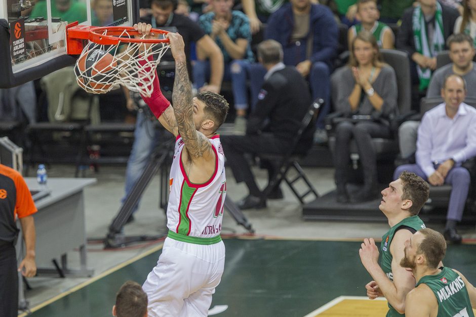 Eurolyga: „Žalgiris“ – „Baskonia“ 79:87