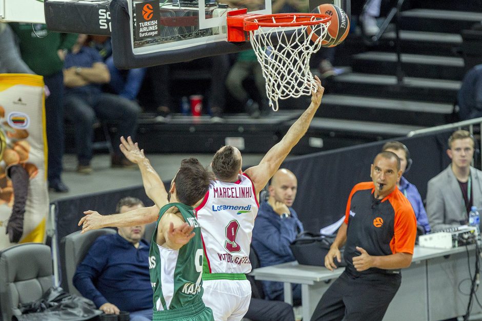 „Žalgiris“ Eurolygos starte turėjo pripažinti „Baskonia“ komandos pranašumą