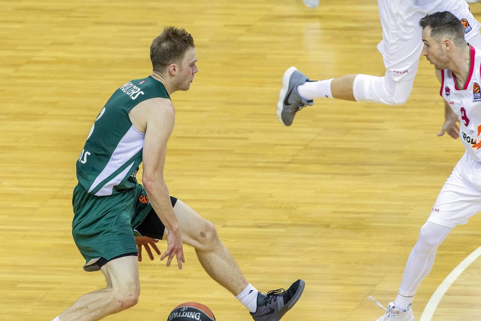 „Žalgiris“ Eurolygos starte turėjo pripažinti „Baskonia“ komandos pranašumą