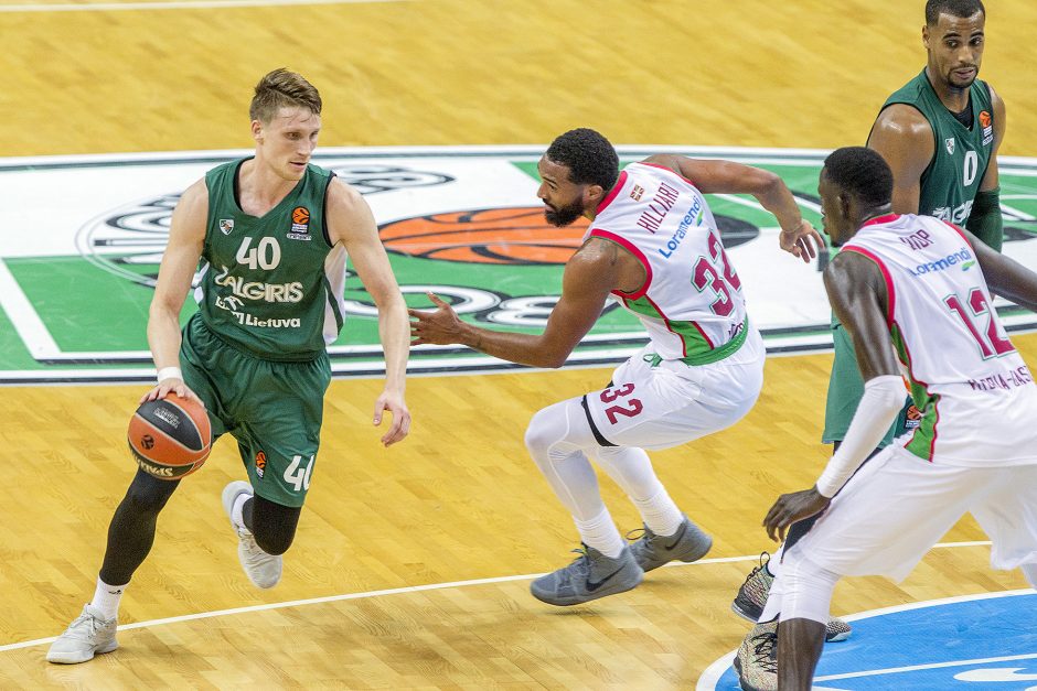 Eurolyga: „Žalgiris“ – „Baskonia“ 79:87