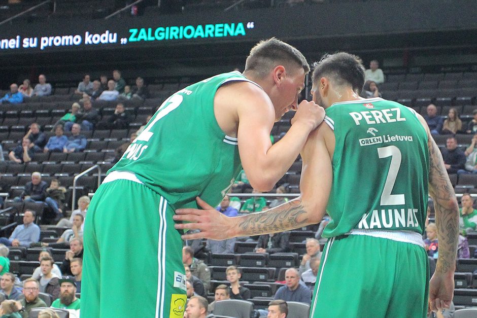 LKL: „Žalgiris“ – „Lietkabelis“ 96:69