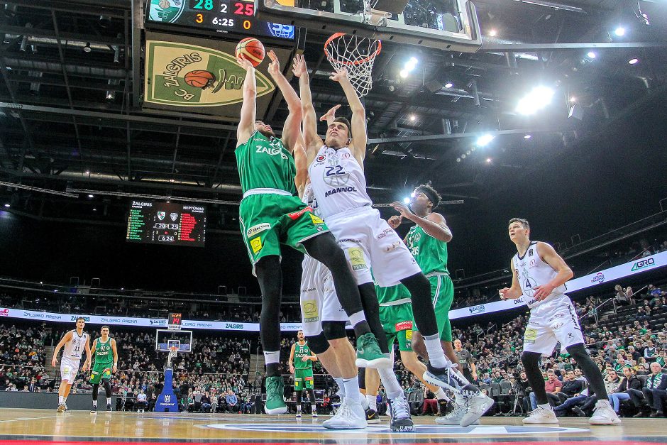 LKL: „Žalgiris“ – „Neptūnas“ 100:82