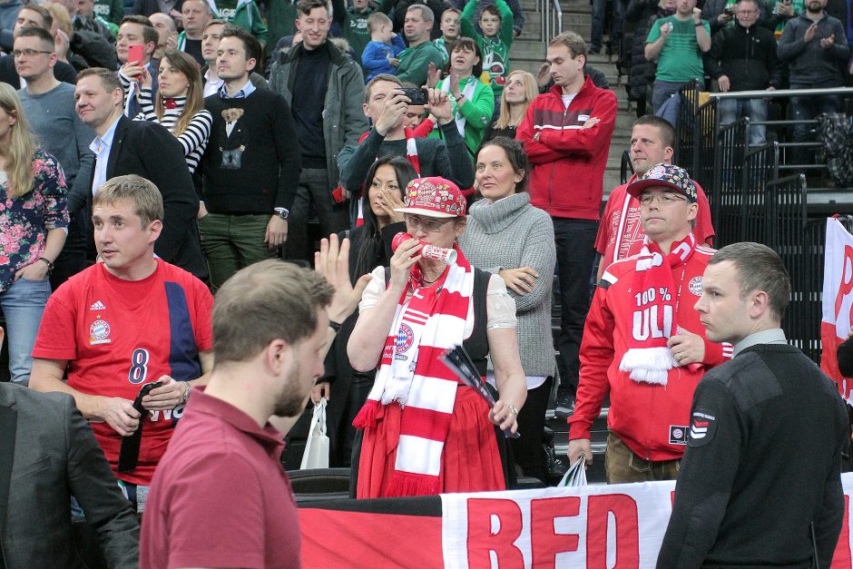 „Žalgiris“ sausakimšoje arenoje parklupdė „Bayern“ krepšininkus