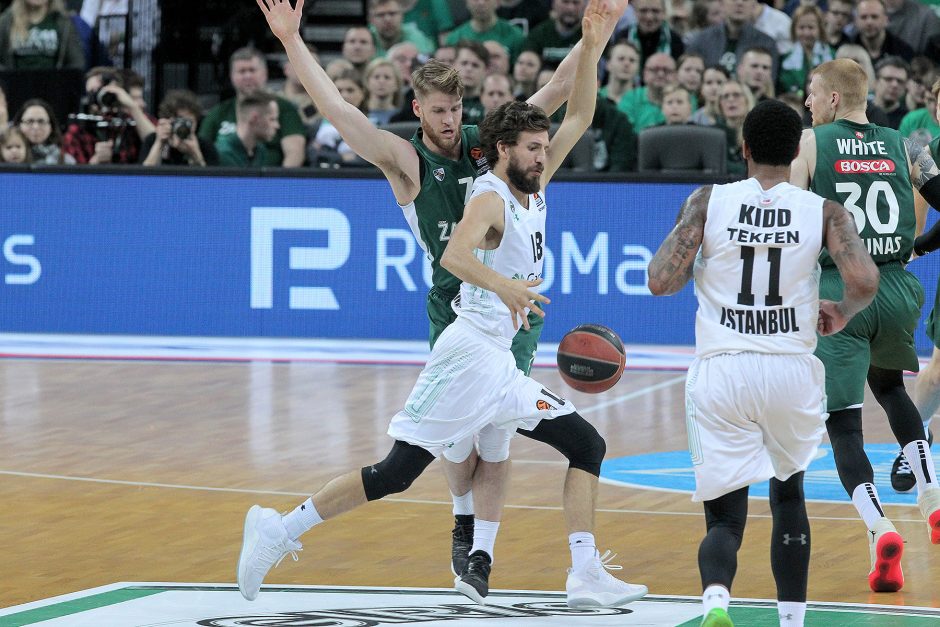 „Žalgiris“ be vargo sudorojo Eurolygos autsaiderius