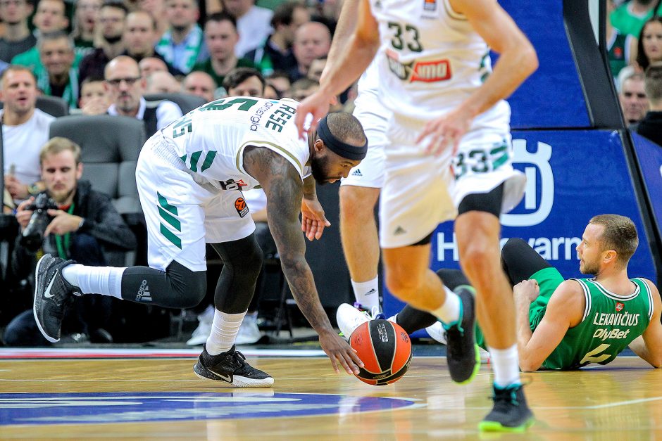 Eurolyga: „Žalgiris“ – „Panathinaikos“ 85:86