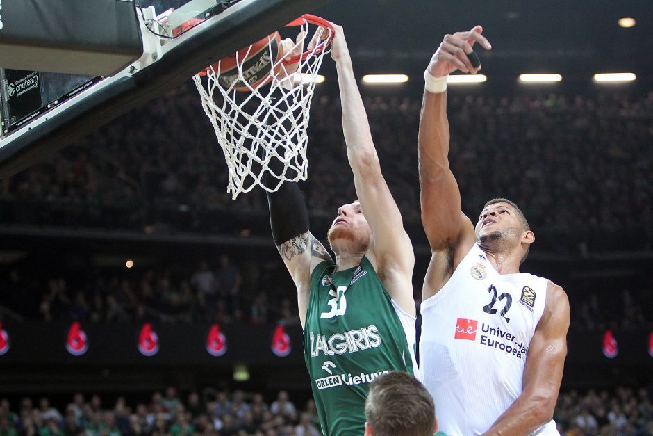 „Žalgiris“ turėjo pripažinti Eurolygos čempionų pranašumą