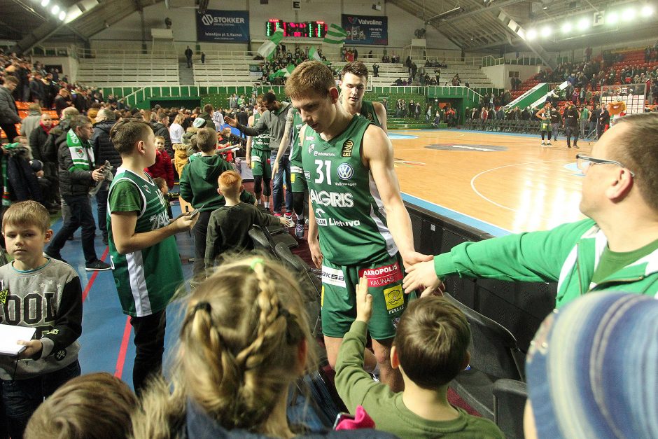 Kauno sporto halėje „Žalgiris“ sutrypė „Skycop“ 