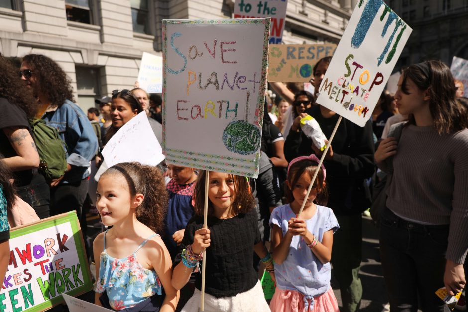 Moksleivių protestai prieš klimato pokyčius