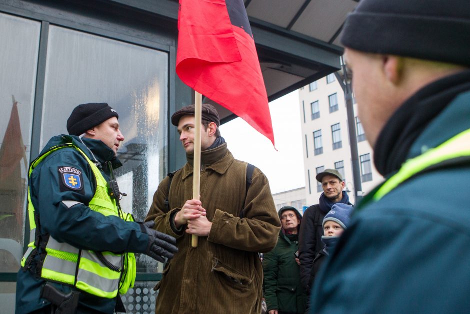 Protestas „Paskutinis skambutis“