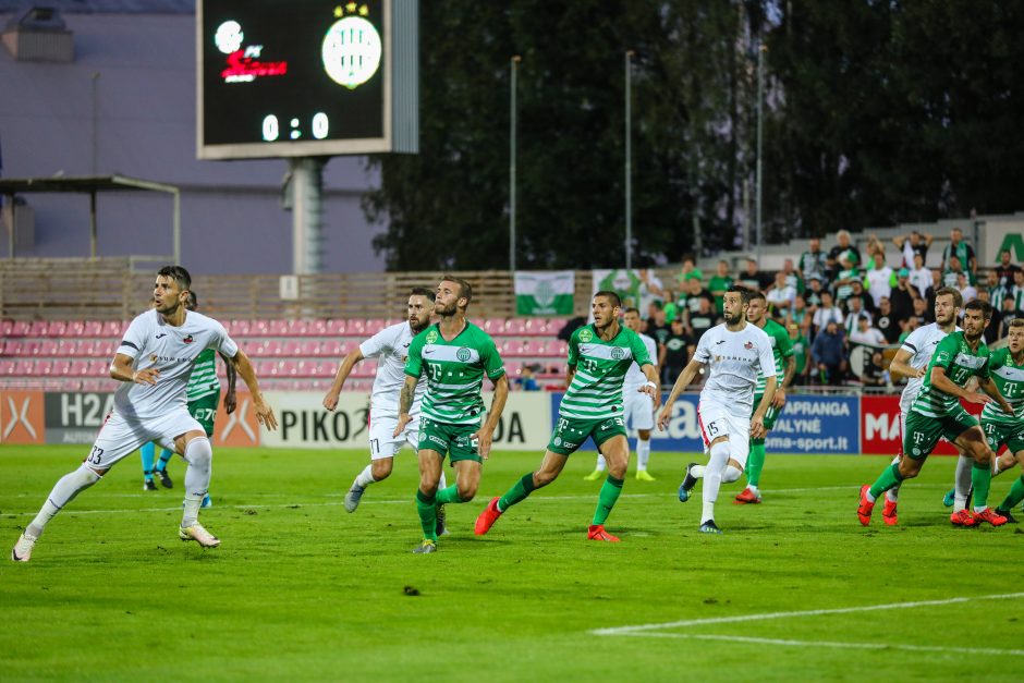 Marijampolėje nugalėjo gynyba – „Sūduva“ pasiekė lygiąsias su „Ferencvaros“