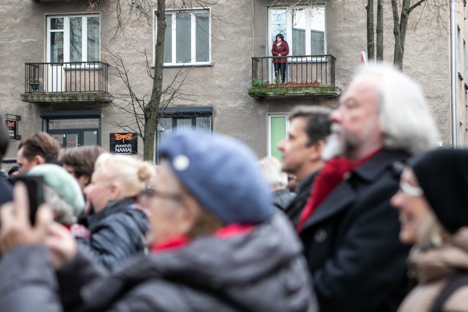 Atminimo ženklo A. Vivulskiui atidengimas