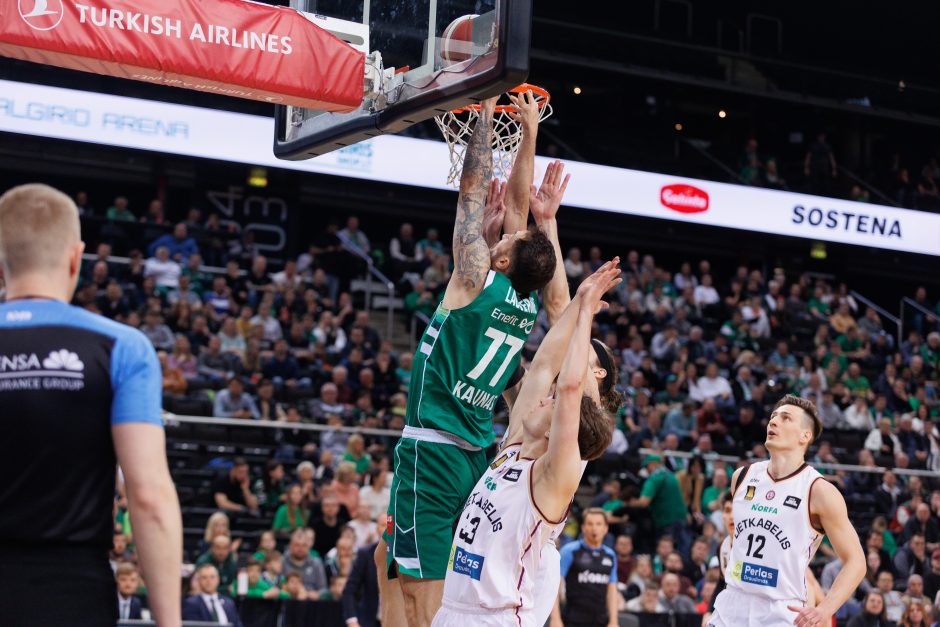 „Betsafe-LKL“:  „Žalgiris“ – „Lietkabelis“