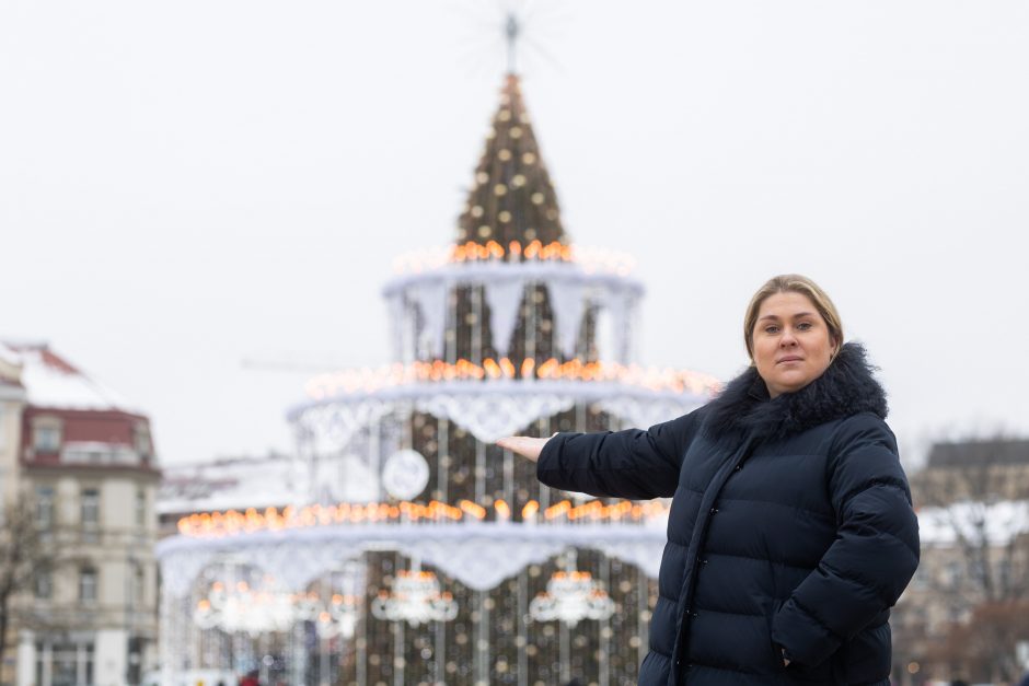 Akcija „Visos Vilniaus Eglės palaiko kalėdinę Vilniaus eglę“