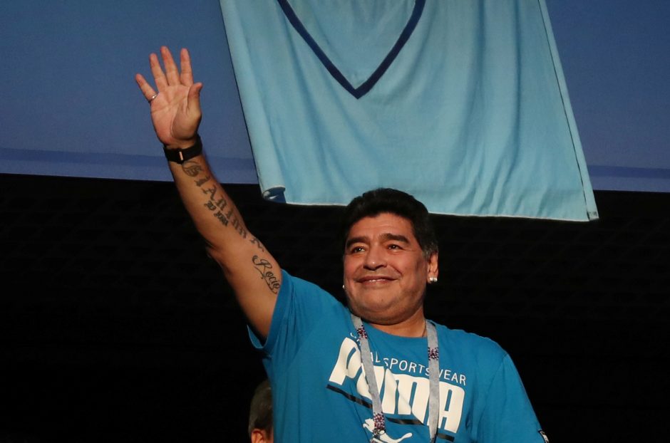 D. Maradona siūlo atlygį dėl melagingų pranešimų apie jo mirtį