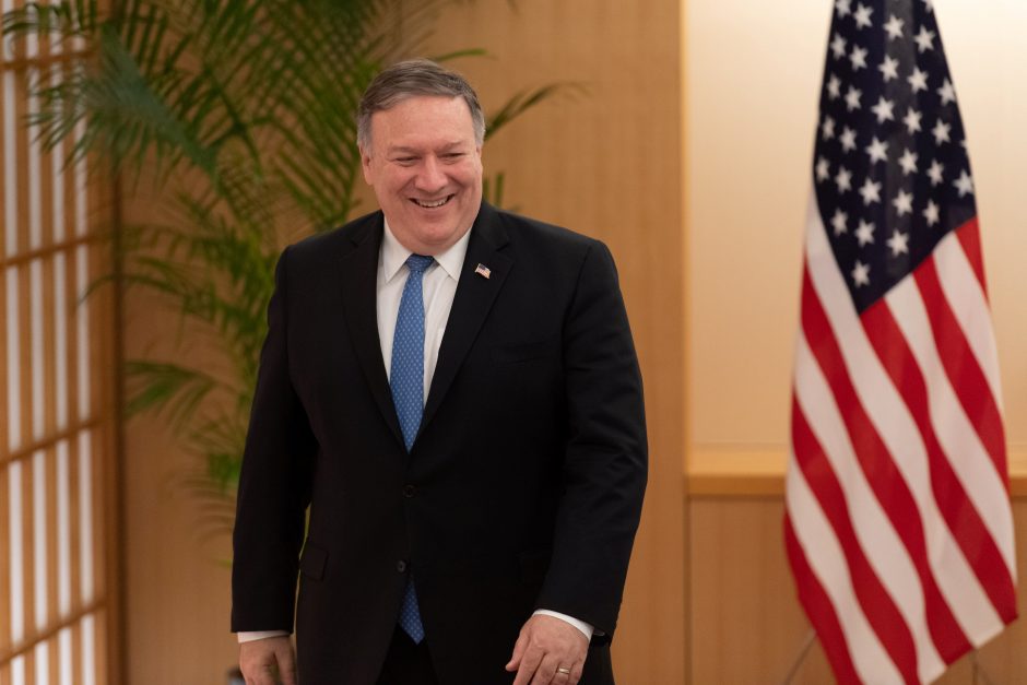 M. Pompeo baigė savo ketvirtąjį vizitą į Šiaurės Korėją