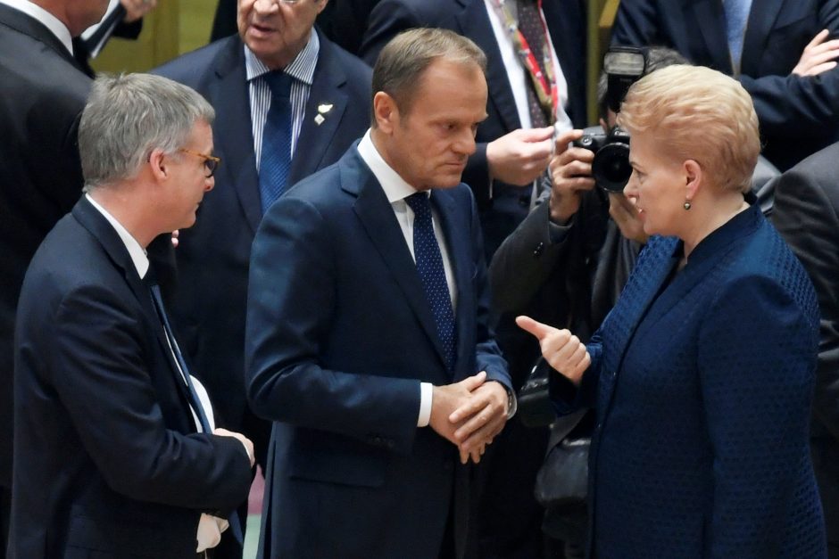 D. Grybauskaitė: „Brexit“ chaosas nukelia ES derybas dėl naujo biudžeto