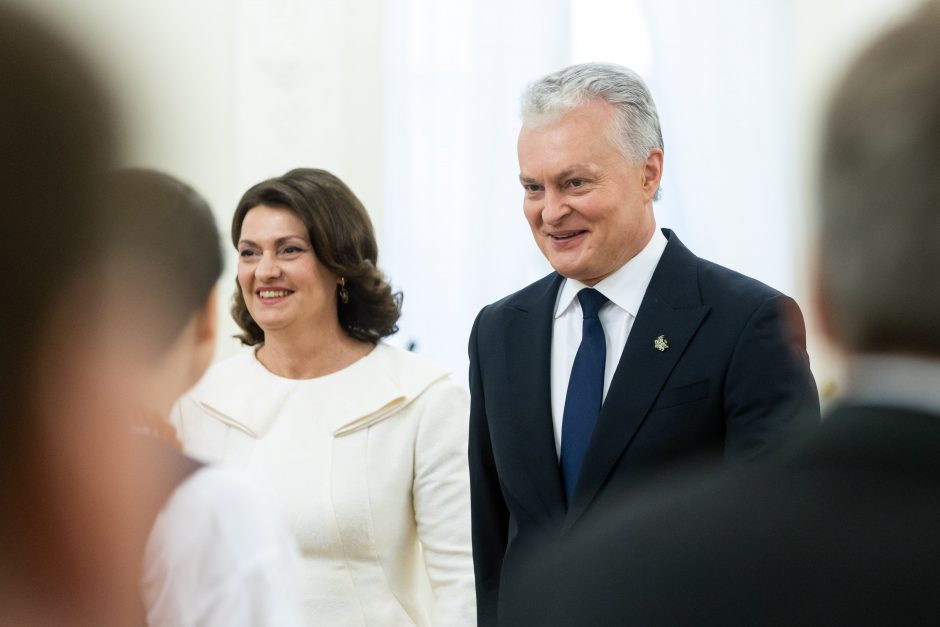 Valstybės apdovanojimų įteikimo ceremonija