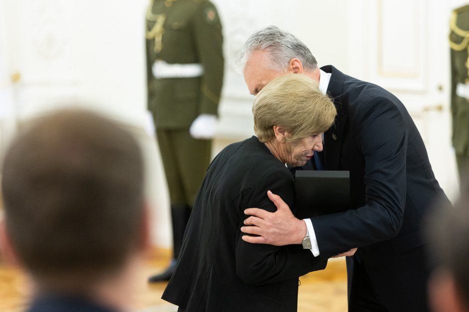 Valstybės apdovanojimų įteikimo ceremonija