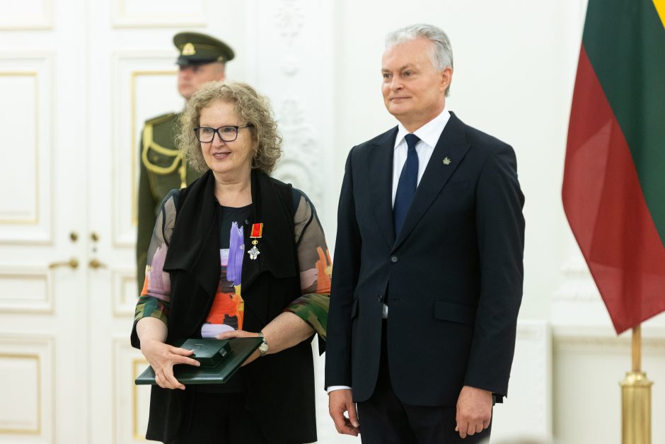 Valstybės apdovanojimų įteikimo ceremonija