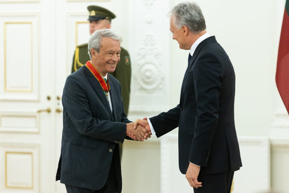 Valstybės apdovanojimų įteikimo ceremonija