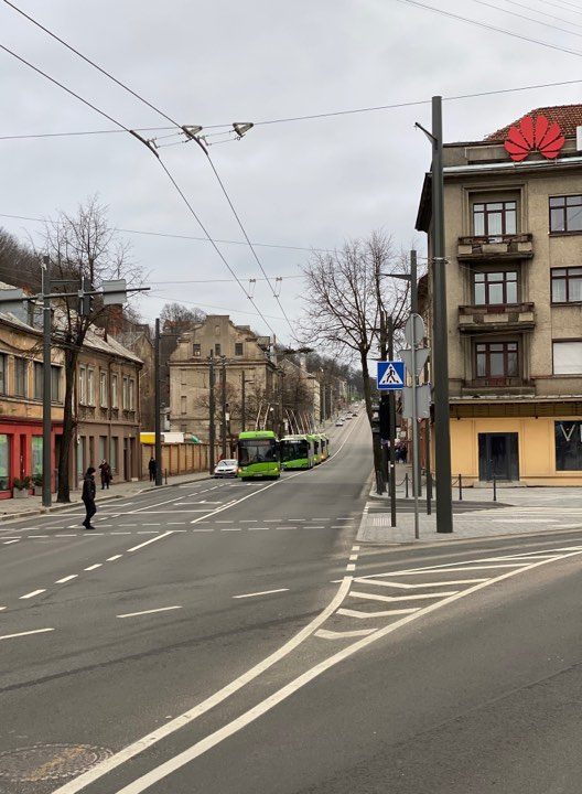 Kauno centre buvo sutrikęs troleibusų eismas