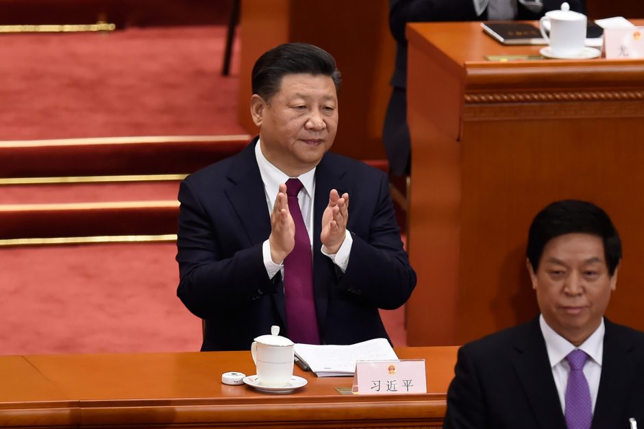 Kinijos parlamentas ruošiasi pritarti prezidento neterminuotam mandatui 