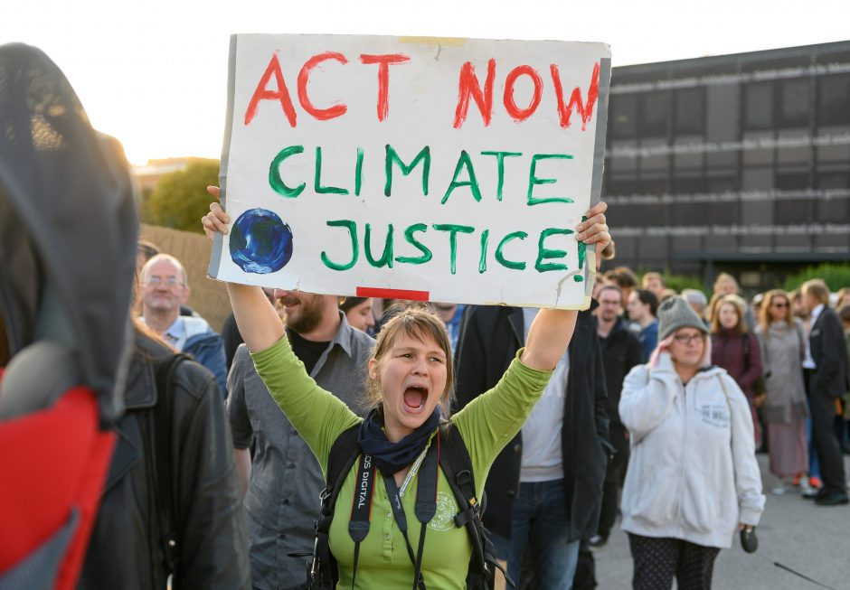 Moksleivių protestai prieš klimato pokyčius