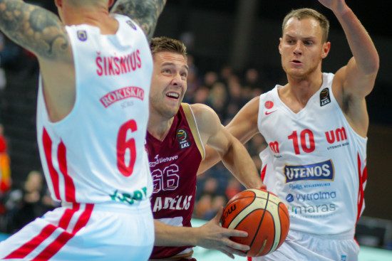 P. Valinsko vedamas Panevėžio „Lietkabelis“ ištraukė pergalę prieš Uteną