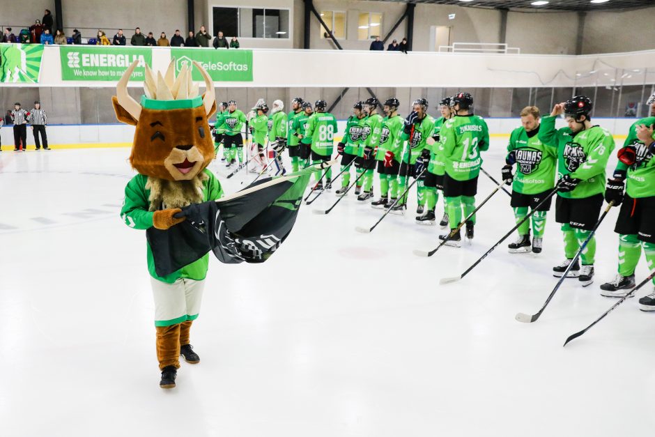 „Kaunas Hockey“ kovoje prieš vilniečius palaikys mažieji sirgaliai iš Kazlų Rūdos 