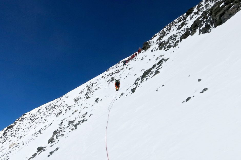 Kopimo į Everestą sezonas baigėsi rekordais