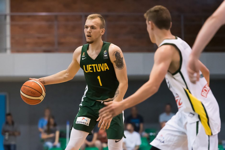 A. Veličkos vedama 20-mečių rinktinė laimėjo taškų lenktynes