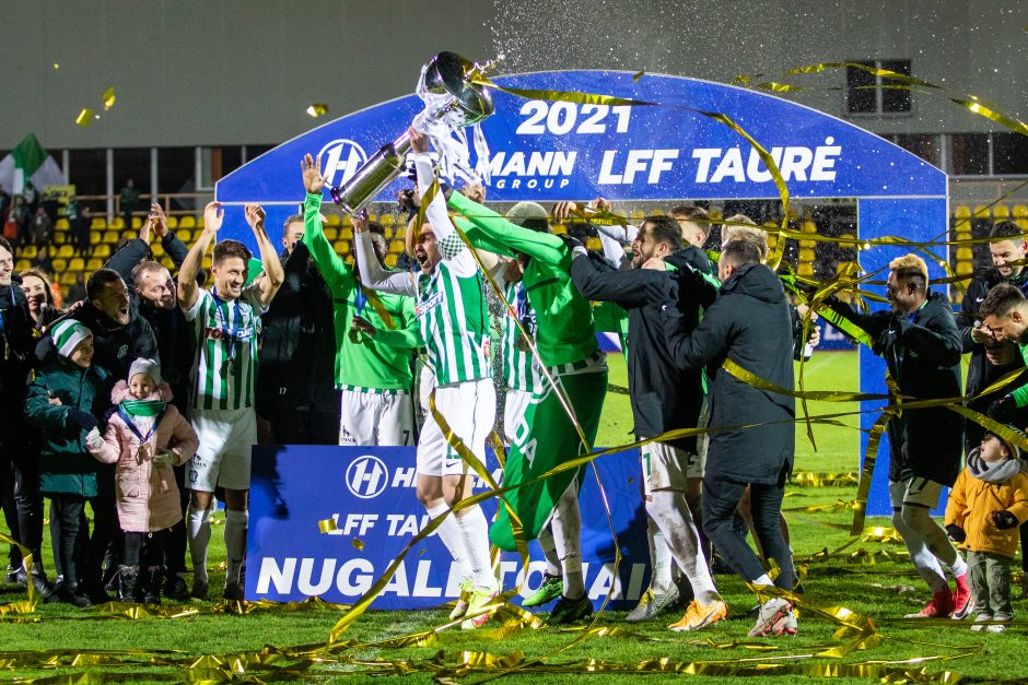Vilniaus „Žalgiris“ iškovojo LFF taurę