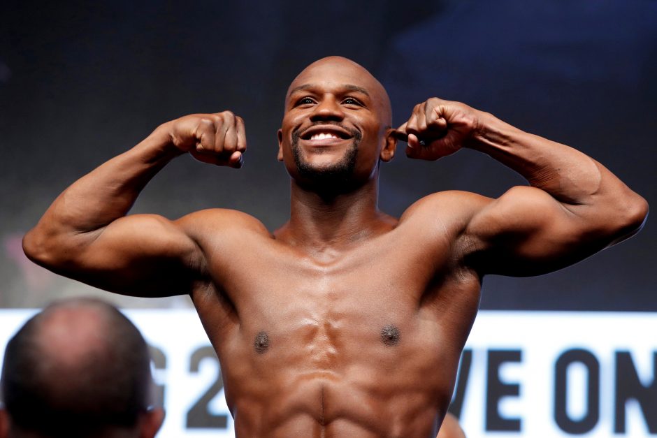 Daugiausiai uždirbanti pasaulio garsenybė – bokso superžvaigždė F. Mayweatheris