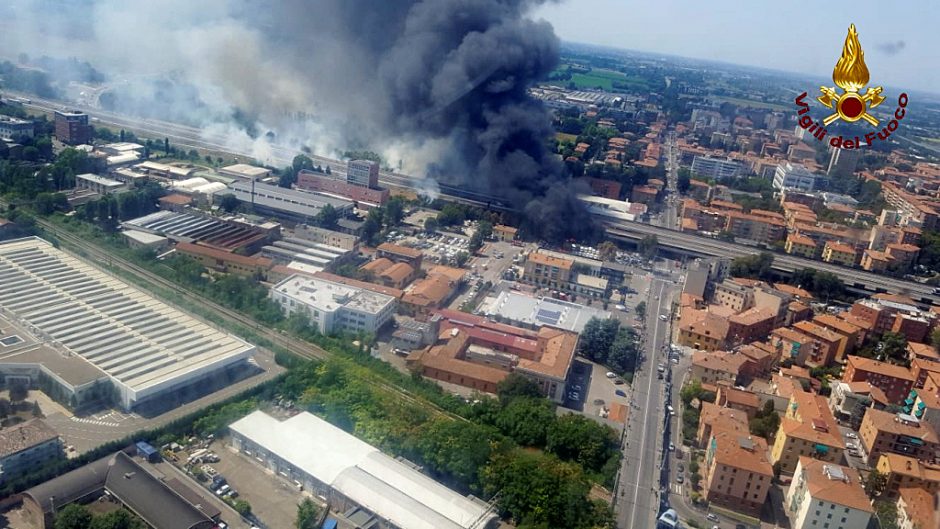 Netoli Bolonijos oro uosto nugriaudėjo smarkus sprogimas: žuvo du žmonės