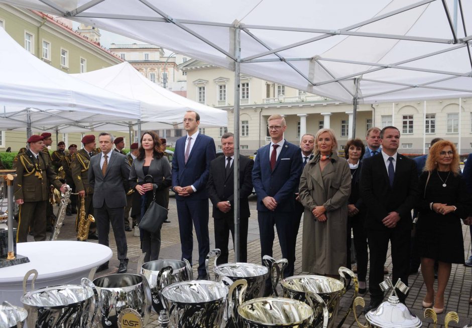 V. Pauliukonio ir A. Gulbino kolekcijoje – penktoji Prezidento taurė