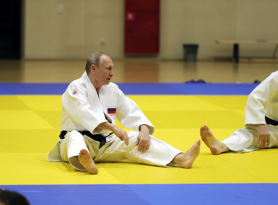 Nelaimė Sočyje: V. Putinas susižalojo per dziudo treniruotes