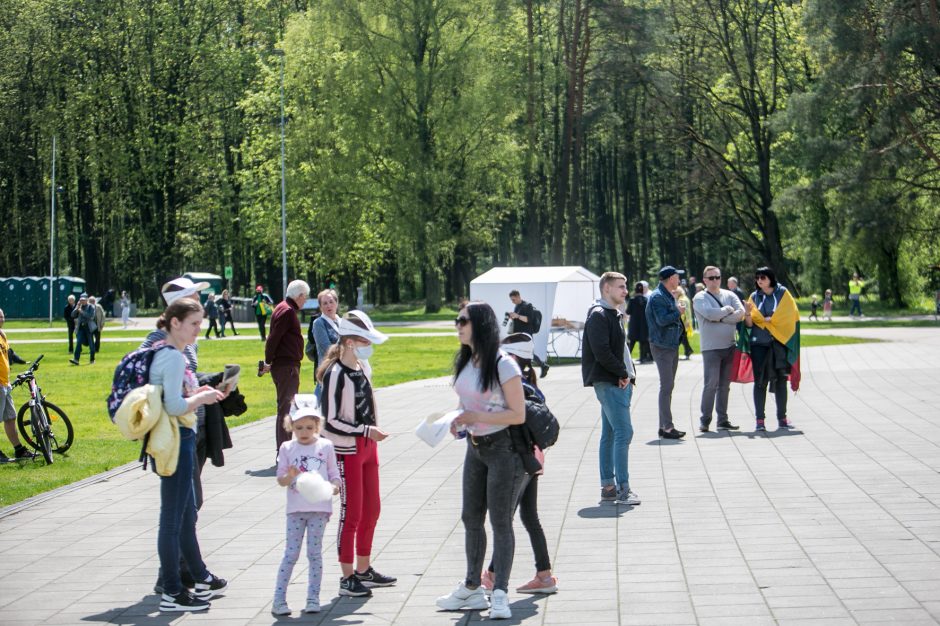 Vingio parke renkasi „Didžiojo šeimos gynimo maršo“ dalyviai