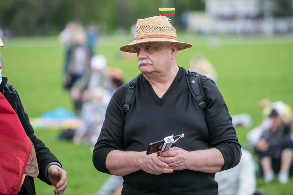 Vingio parke renkasi „Didžiojo šeimos gynimo maršo“ dalyviai