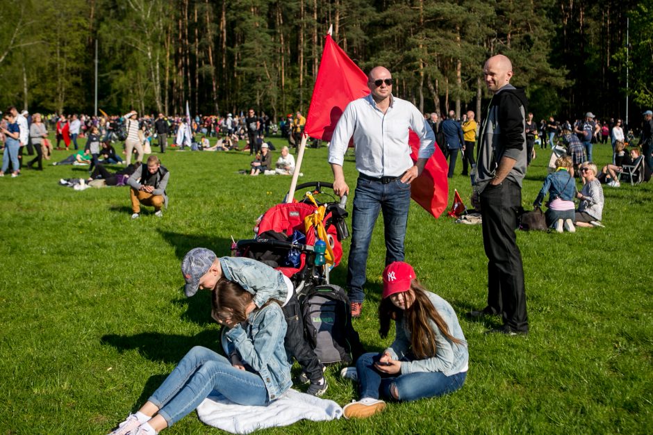 Aiškinamasi, kas sukūrė melagieną apie kariuomenės dalyvavimą „Šeimų marše“