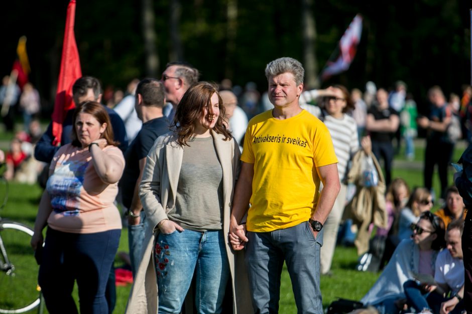 Aiškinamasi, kas sukūrė melagieną apie kariuomenės dalyvavimą „Šeimų marše“