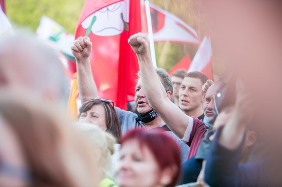 Aiškinamasi, kas sukūrė melagieną apie kariuomenės dalyvavimą „Šeimų marše“