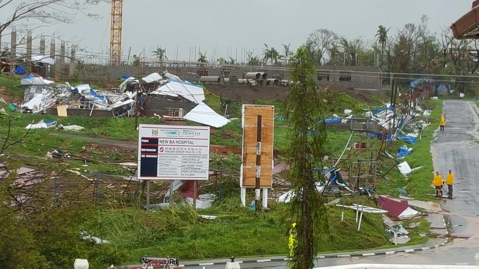 Fidžį nusiaubusio „smarkiausio visų laikų“ ciklono aukų padaugėjo iki penkių