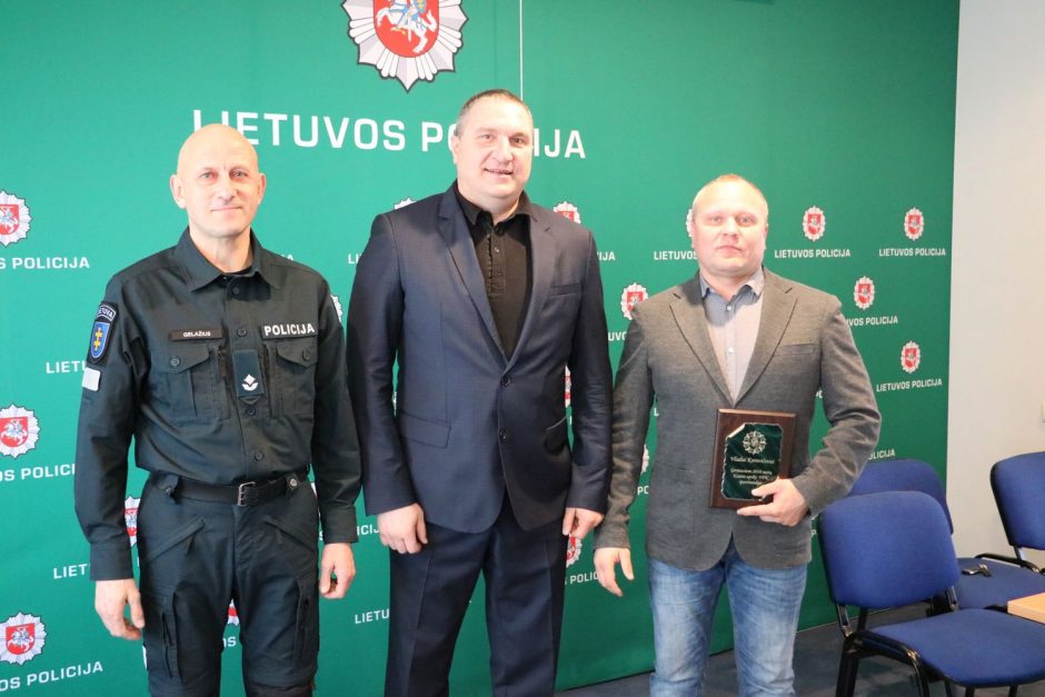 Apdovanoti geriausi Kauno policijos sportininkai: nieko nėra neįmanomo!