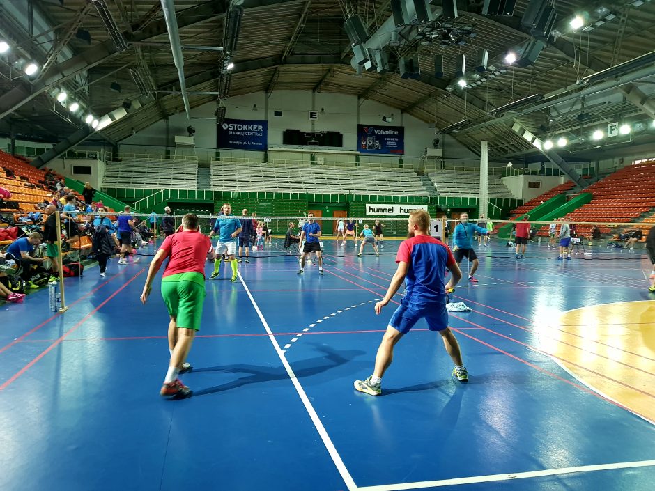 Kaune varžėsi pajėgiausi Lietuvos badmintonininkai