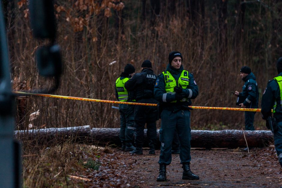 Dėl sprogmens Kleboniškio miške – tarnybų sujudimas