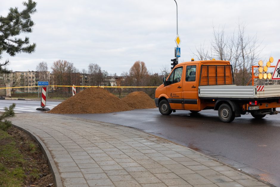 Kėdainiuose įgriuvo tiltas